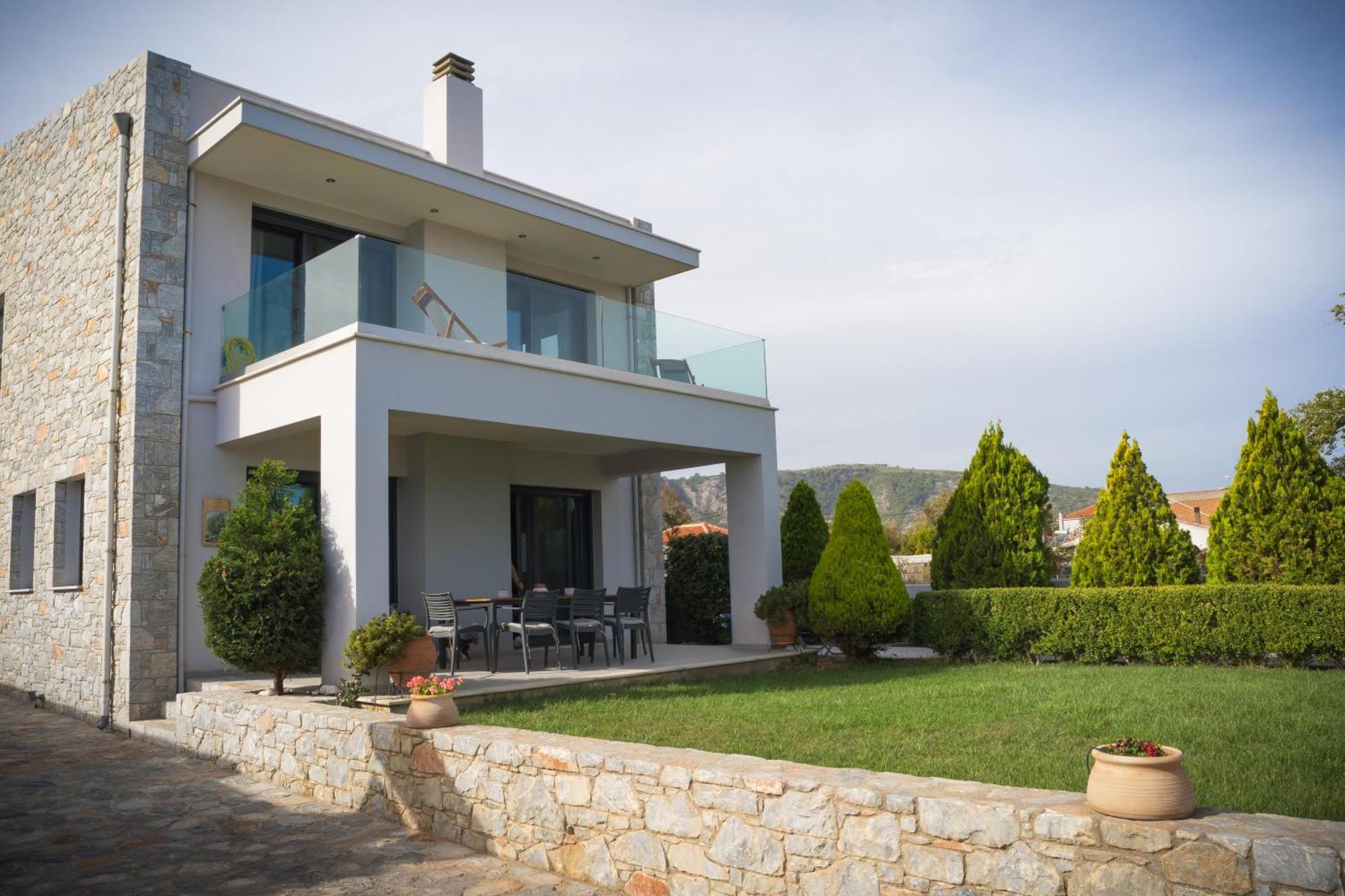 Villa Aggemari Apidias Lakos Buitenkant foto
