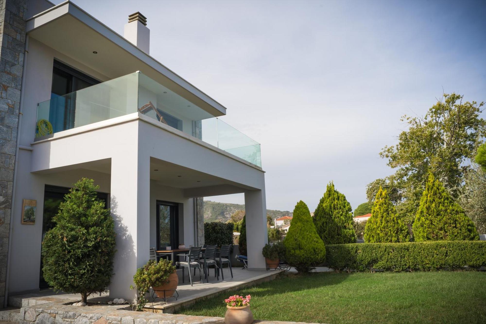 Villa Aggemari Apidias Lakos Buitenkant foto